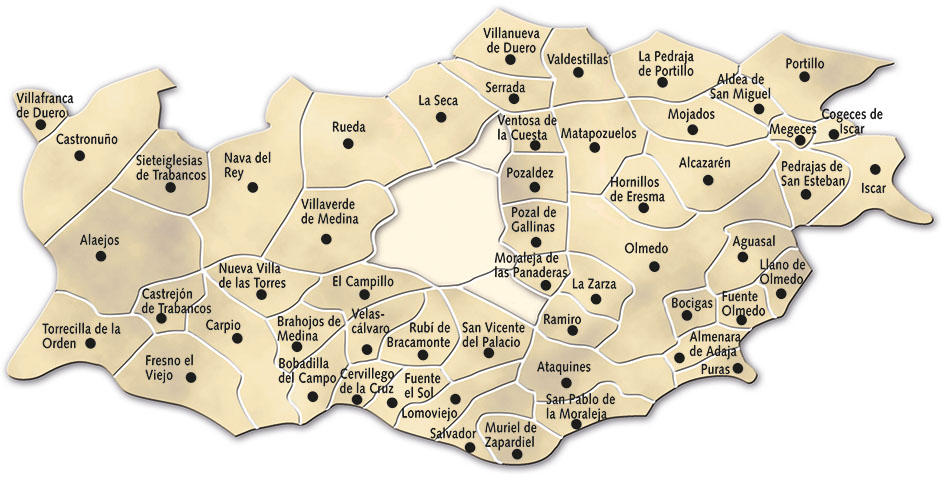 mapa comarca