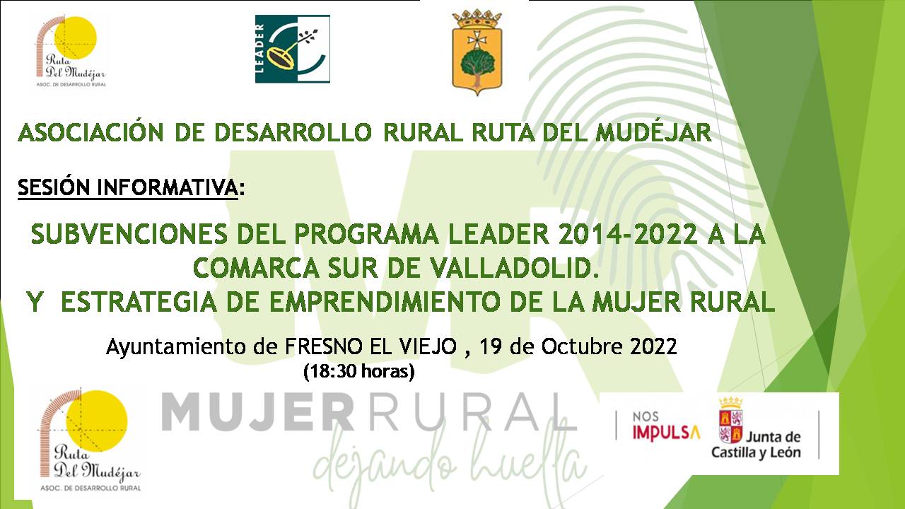 Cartel Sesión Informativa Fresno el Viejo 19 oct ok