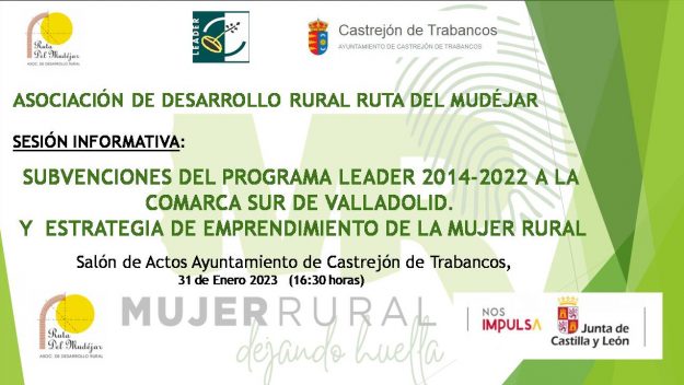 Cartel Sesión Informativa Castrejon 31 Enero t