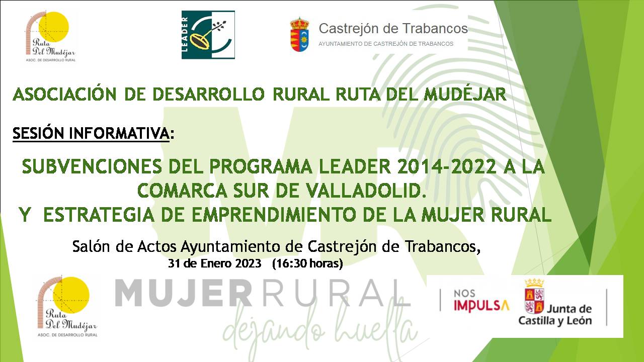 Cartel Sesión Informativa Castrejon 31 Enero t